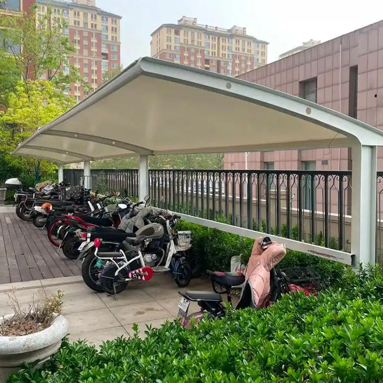 阜阳膜结构电动车棚